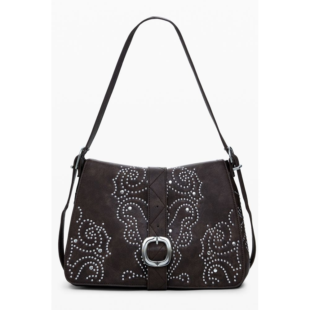 Desigual Marrone Poliuretano Women Handbag