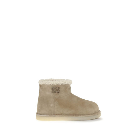 Furry Ankle Boots