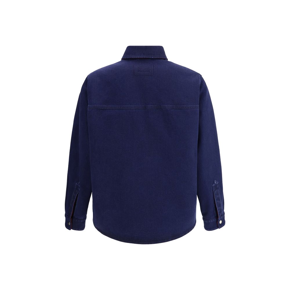 Denim and flanel Reversible Shirt