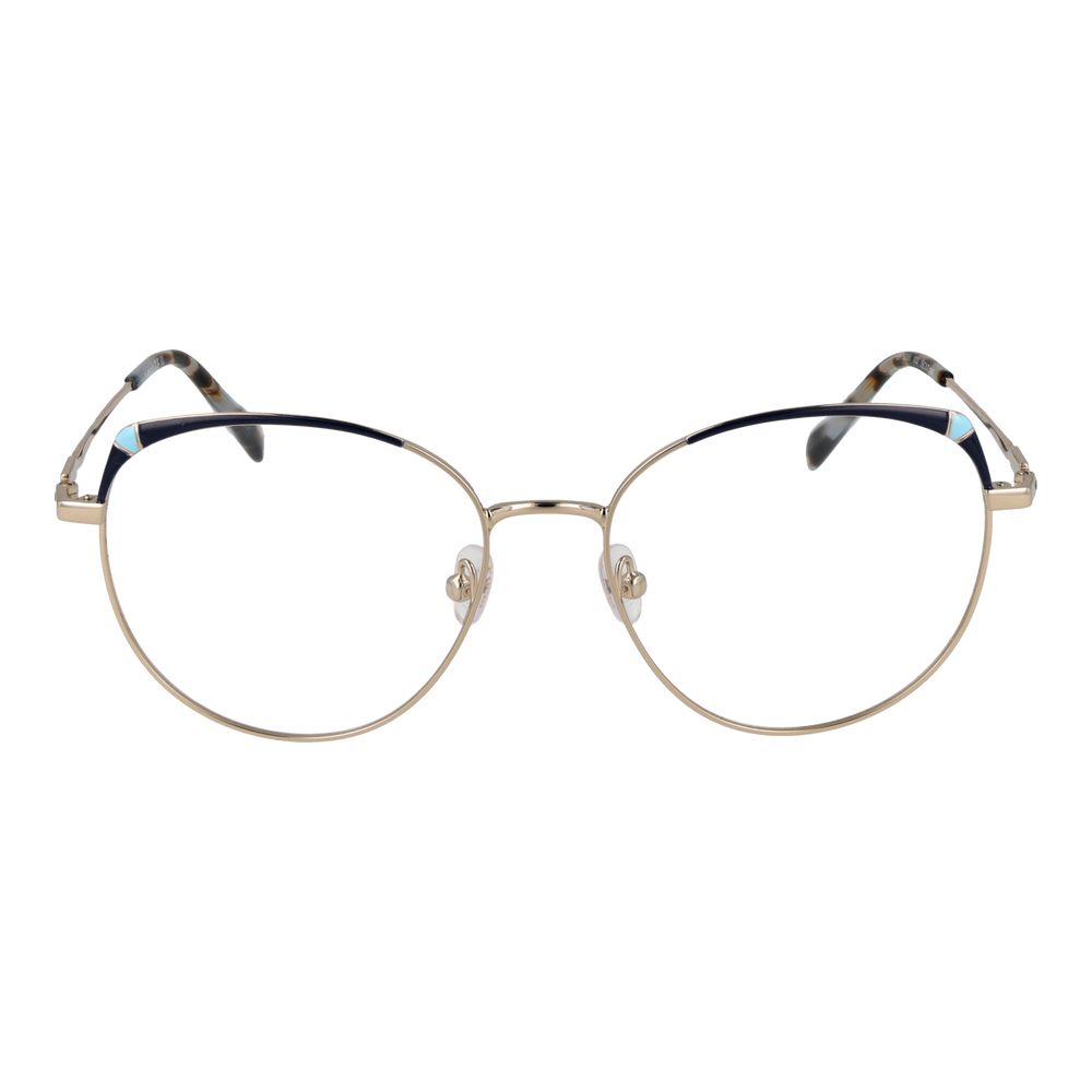 Gold Women Glasses Frame