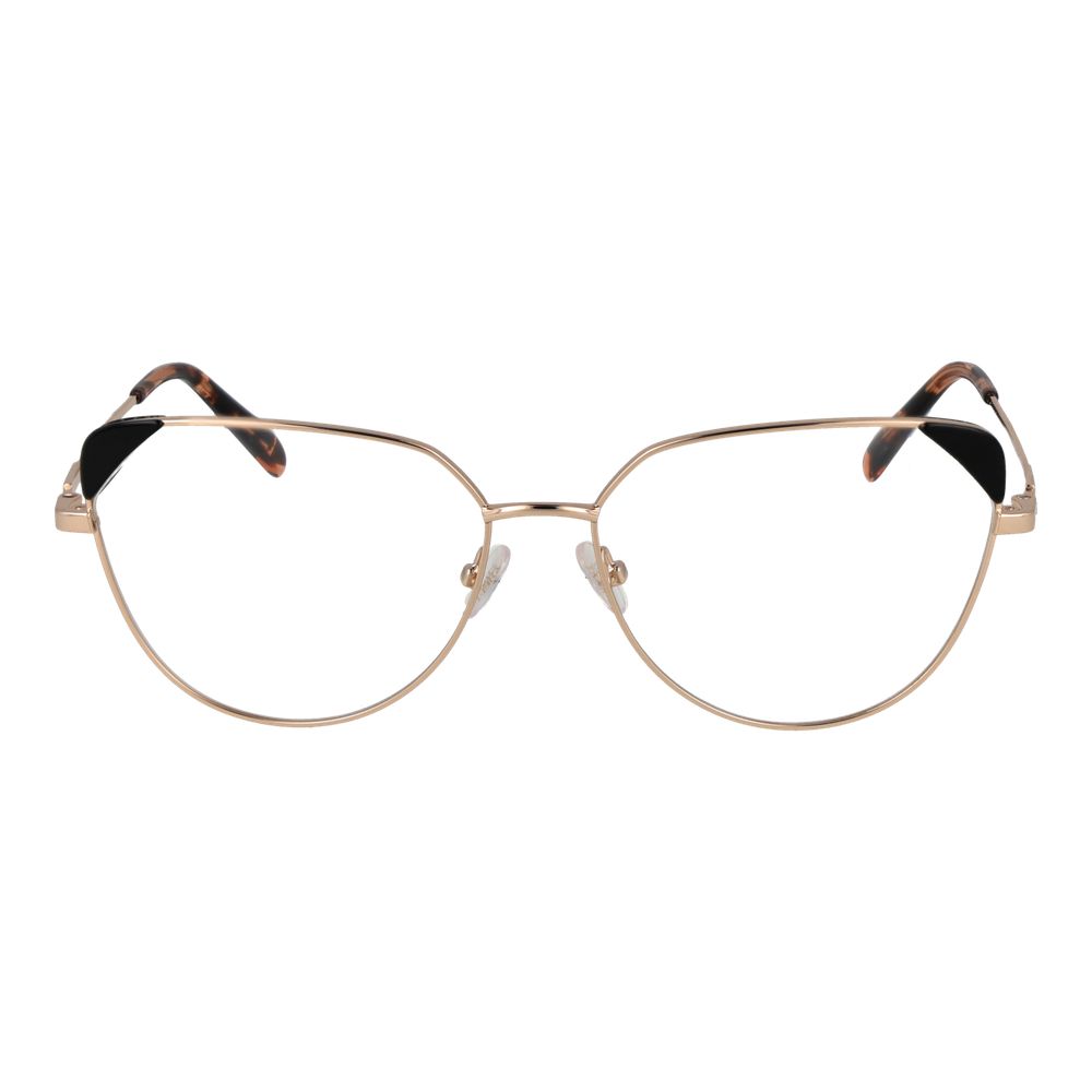 Gold Women Glasses Frame