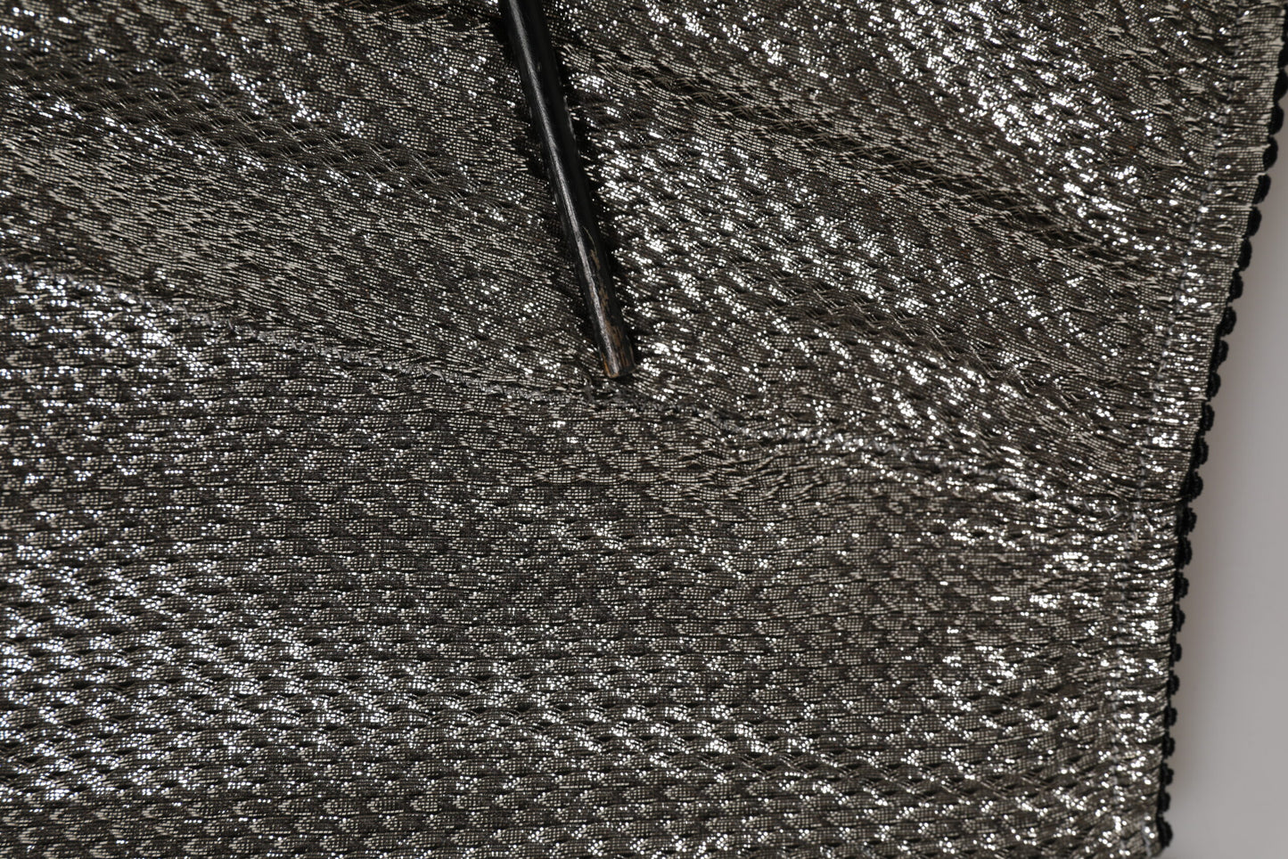 Dolce & Gabbana Gray Silk Stretch Slip Girdle Panty Underwear