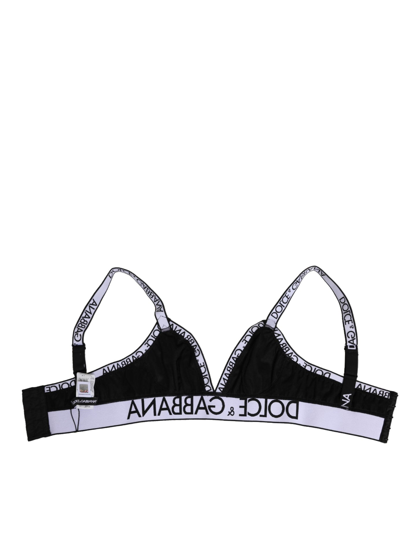 Black Polyester Soft Cup Brassiere Underwear