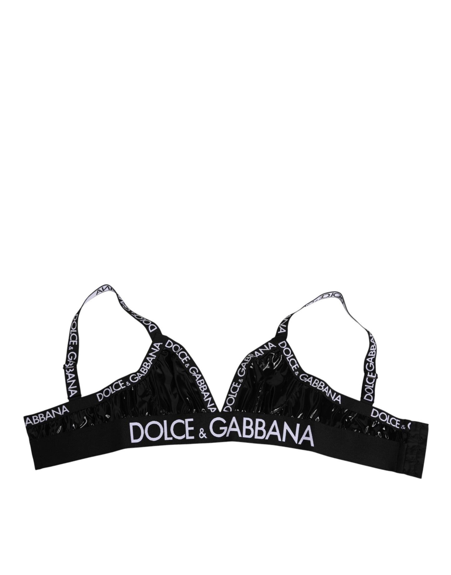 Black Polyester Soft Cup Brassiere Underwear