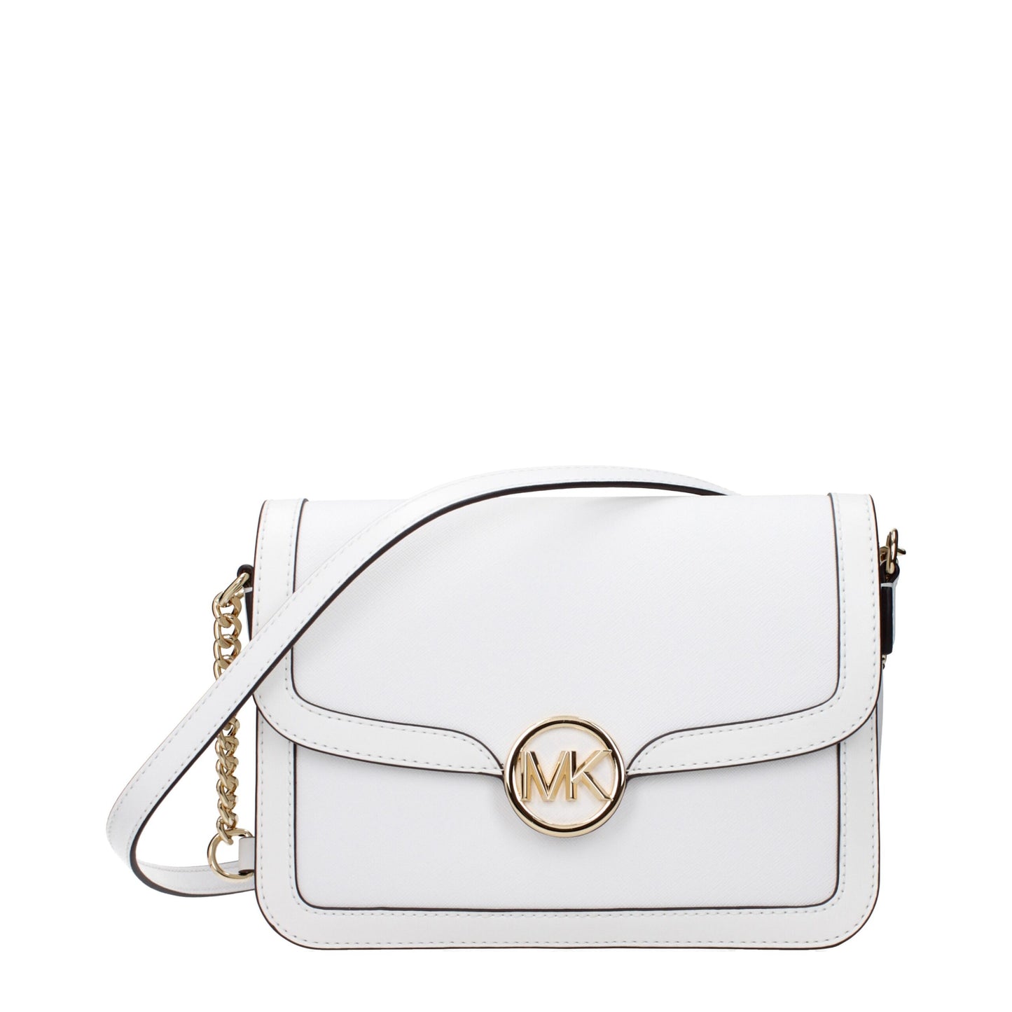 White Leather Crossbody Bags