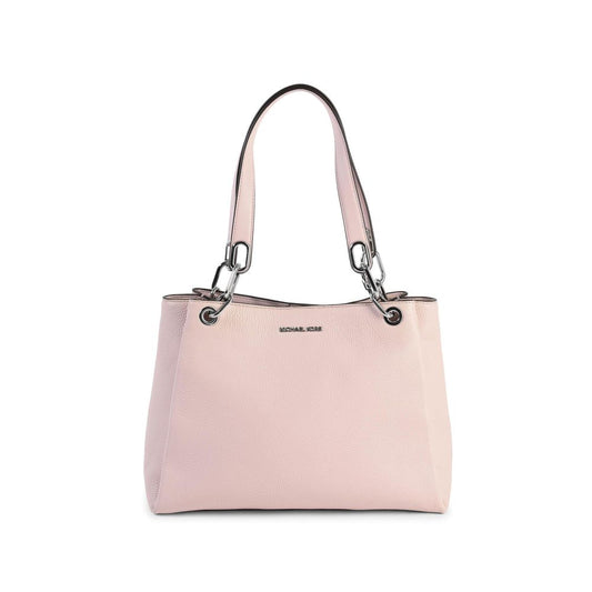 Pink Leather Shoulder Bag