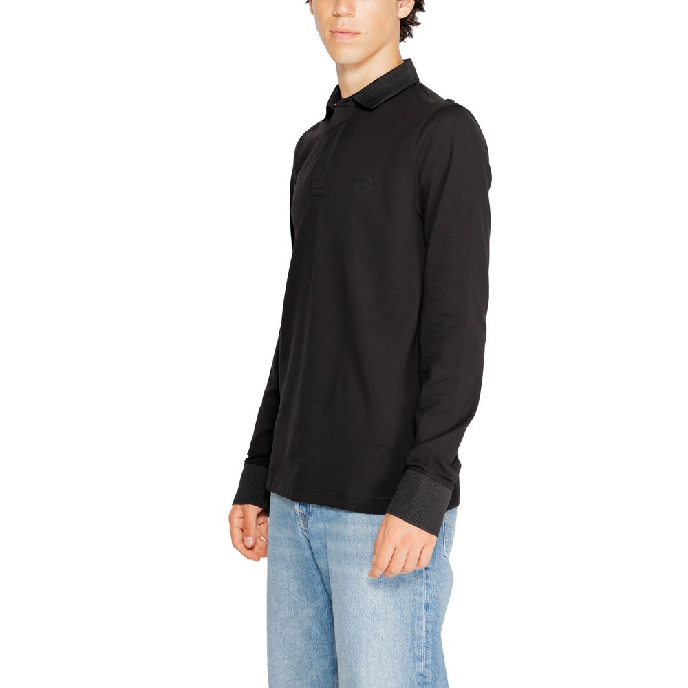 Black Cotton Long Sleeve