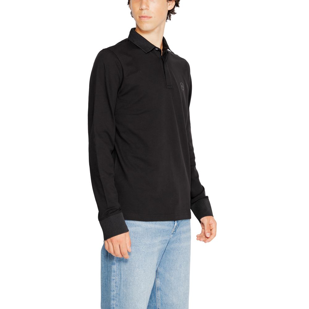 Black Cotton Long Sleeve