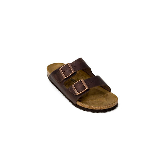 Brown Synthetic Slipper