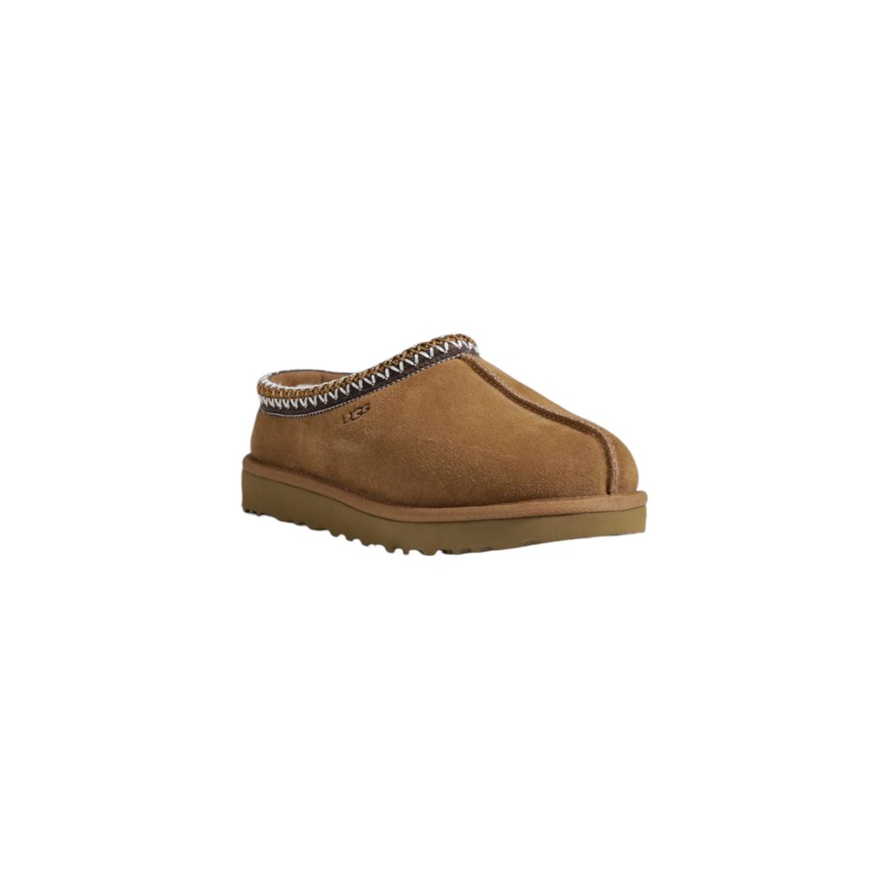 Brown Suede Leather Slipper