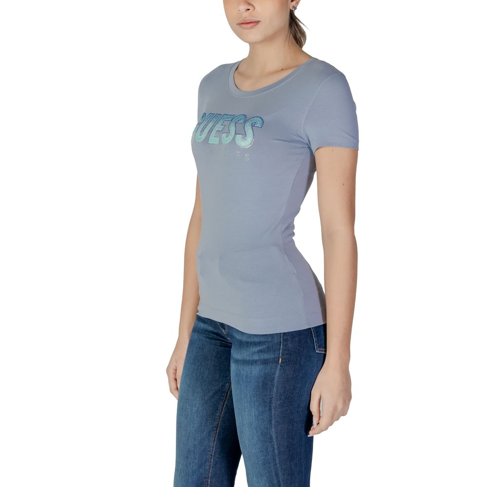Blue Cotton T-Shirt