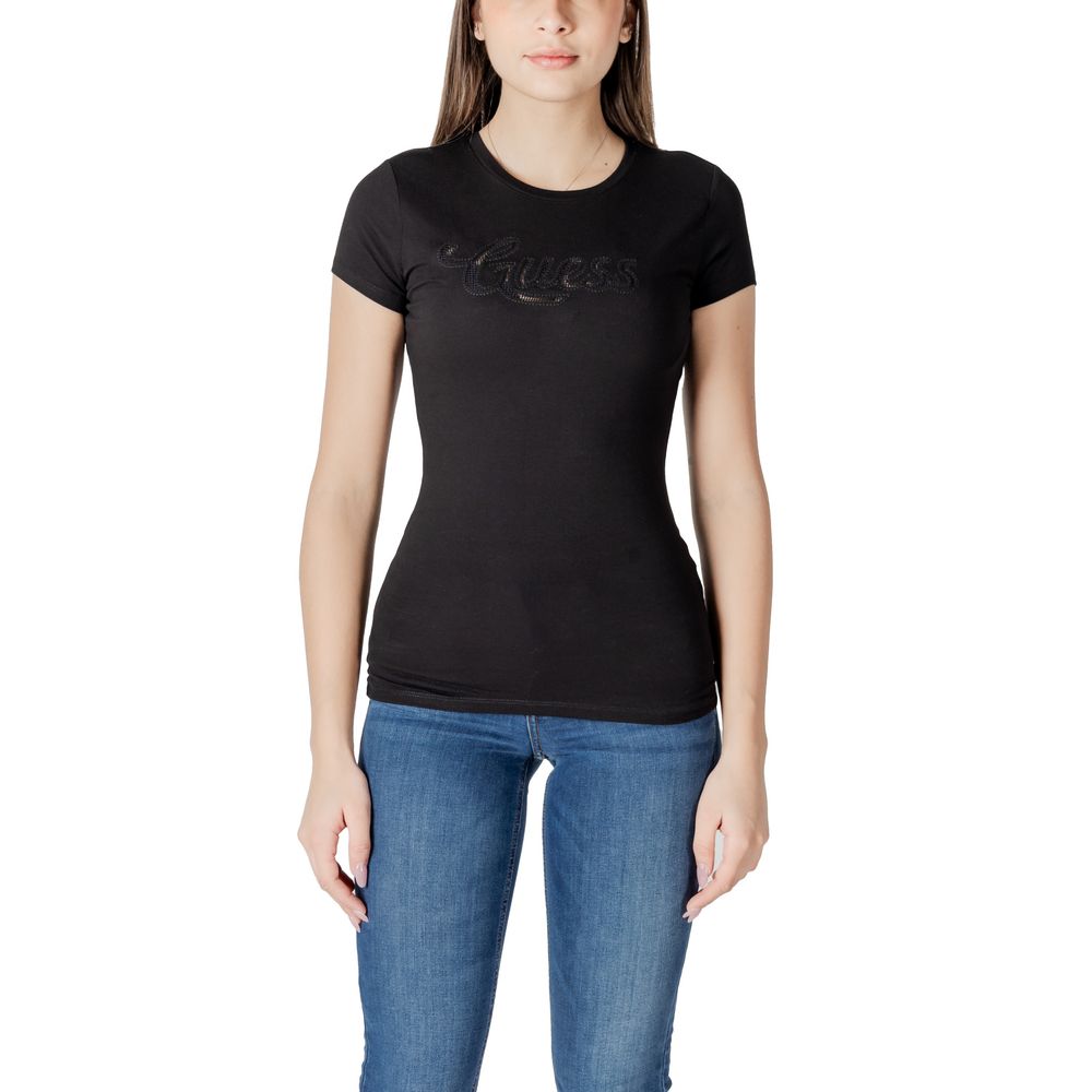 Black Cotton T-Shirt