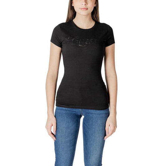 Black Cotton T-Shirt