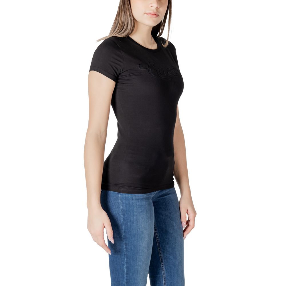 Black Cotton T-Shirt