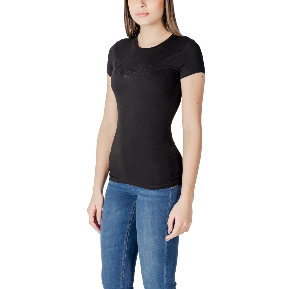 Black Cotton T-Shirt