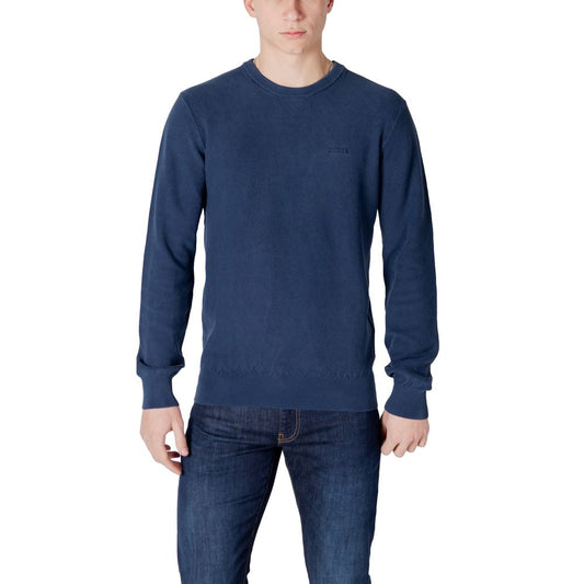 Blue Cotton Sweater