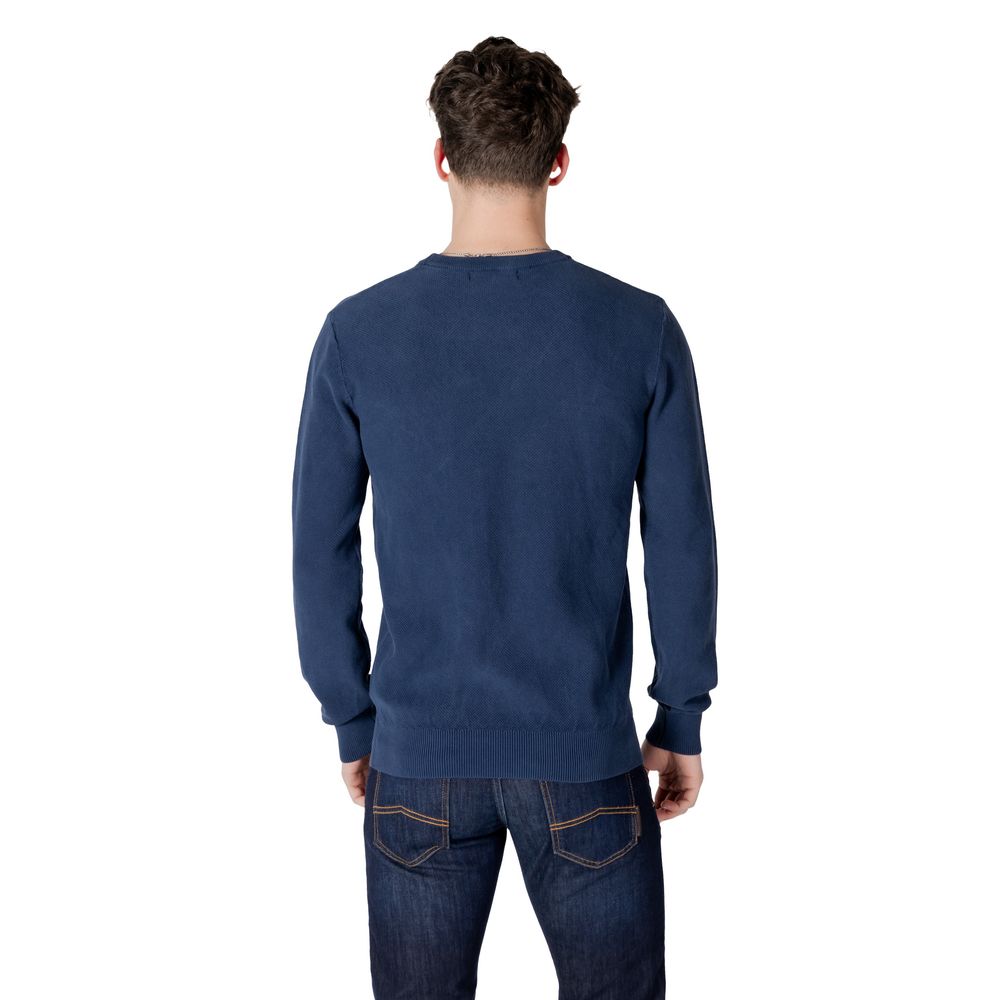 Blue Cotton Sweater