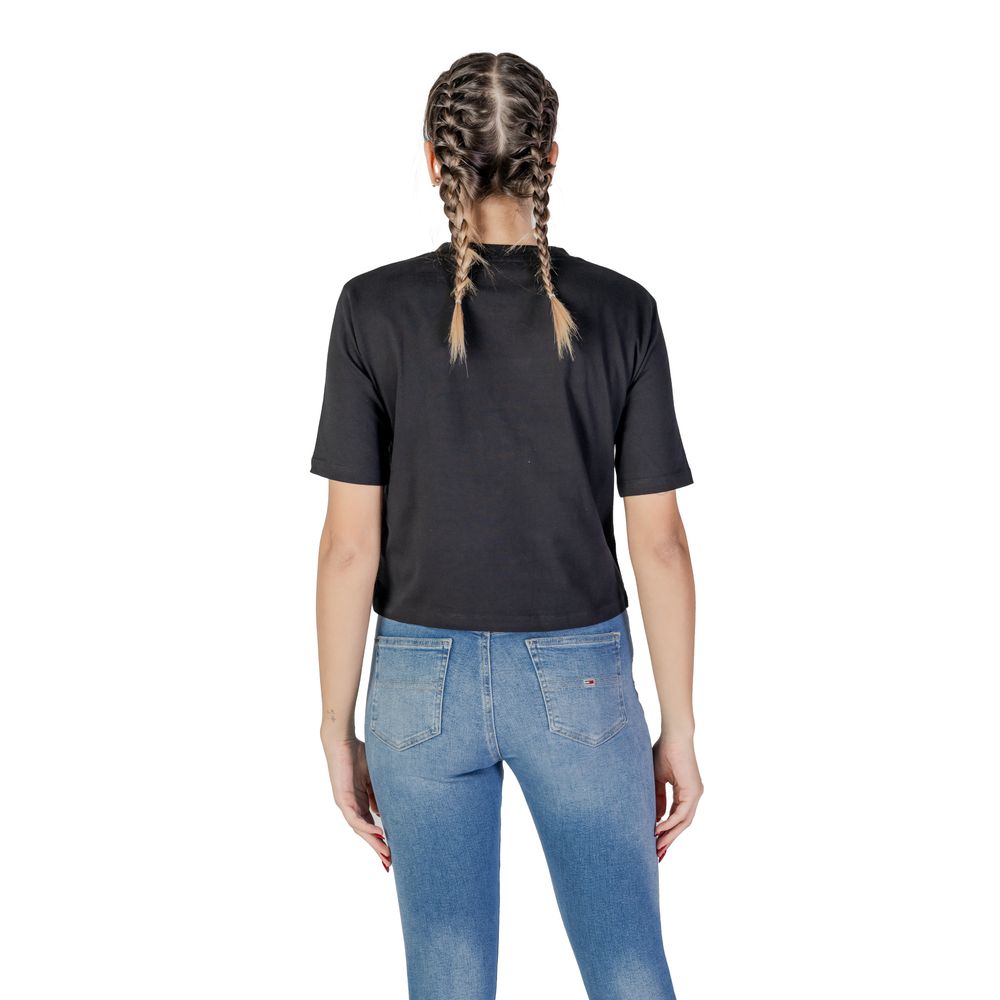 Black Cotton T-Shirt