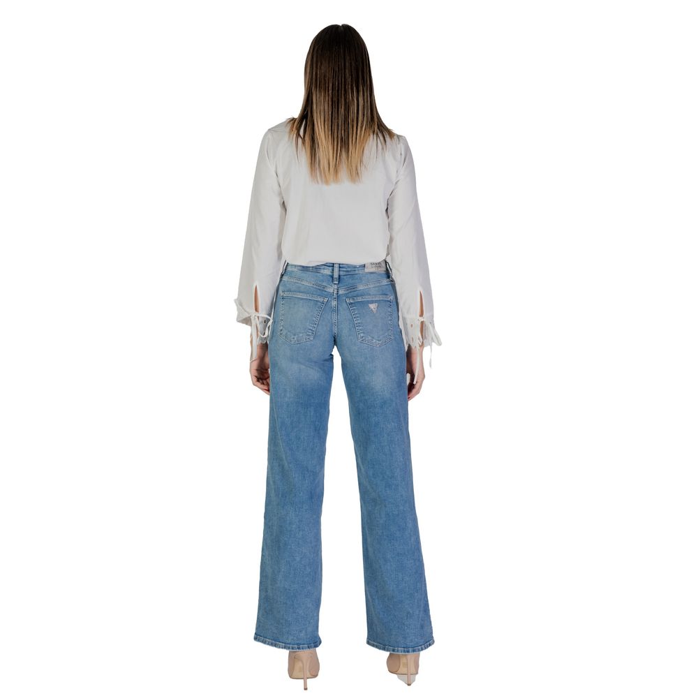 Light Blue Cotton Bootcut Jean