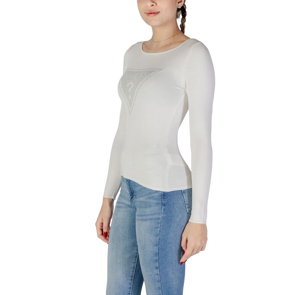 White Viscose Sportswear