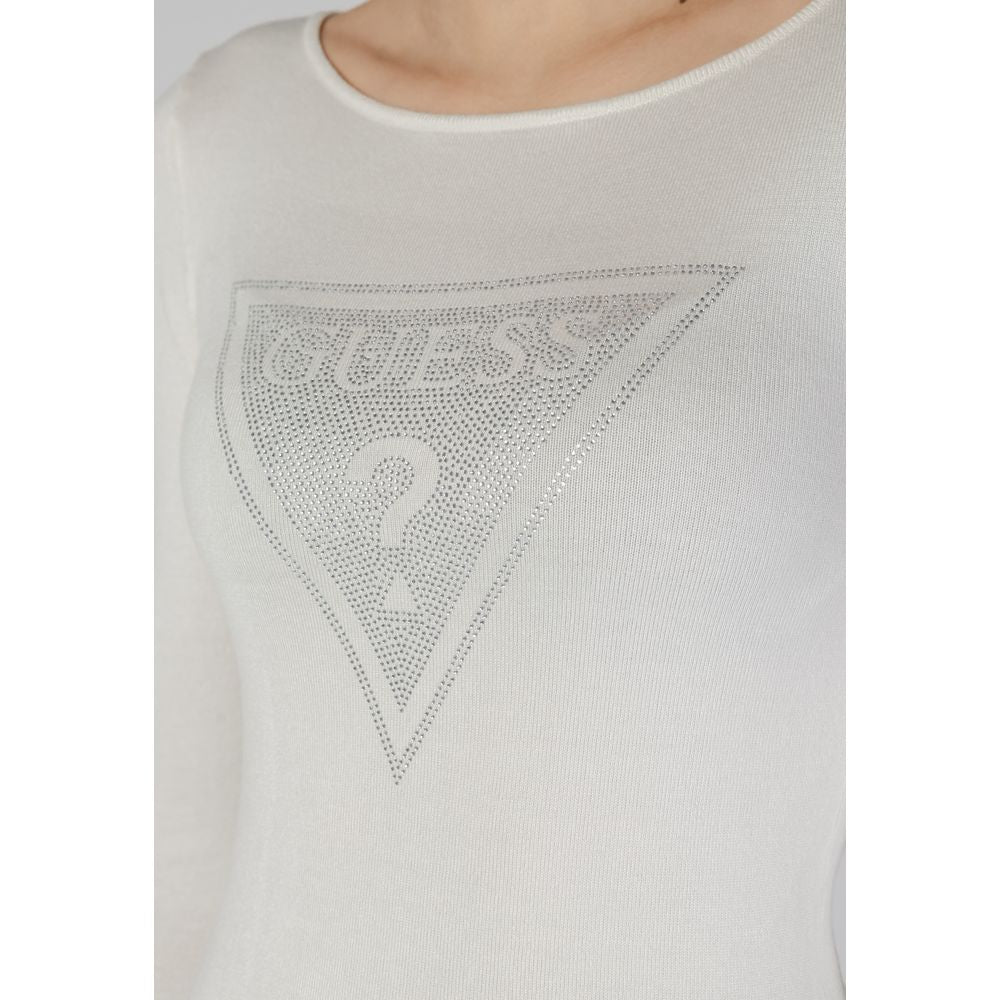 White Viscose Sportswear