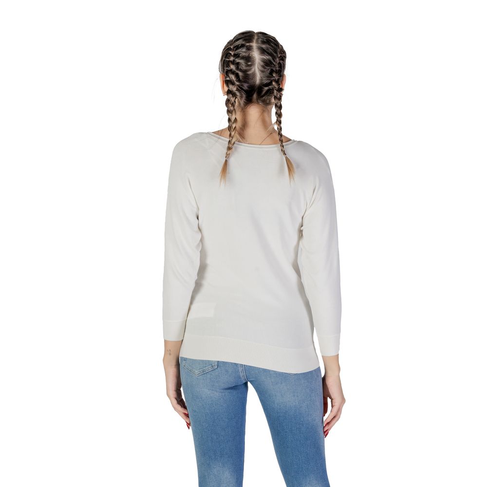 White Viscose Sportswear