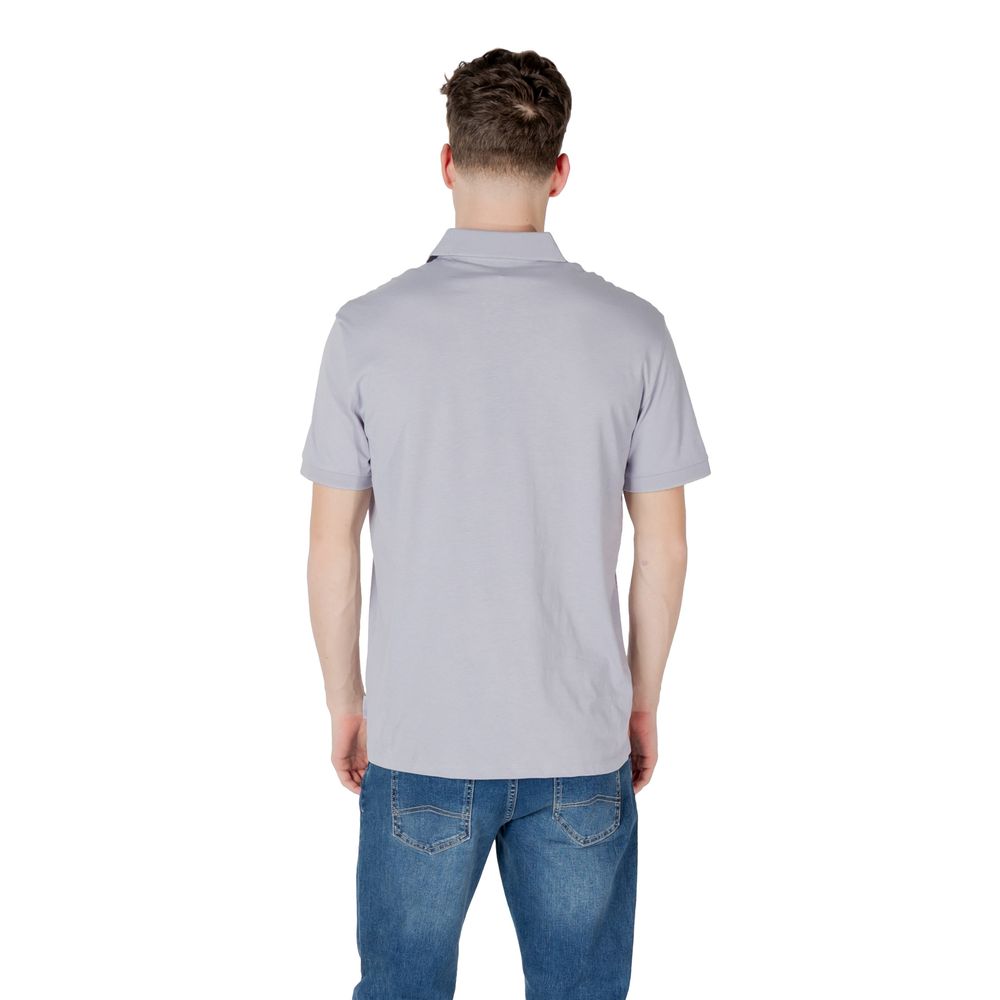 Purple Cotton Polo Shirt