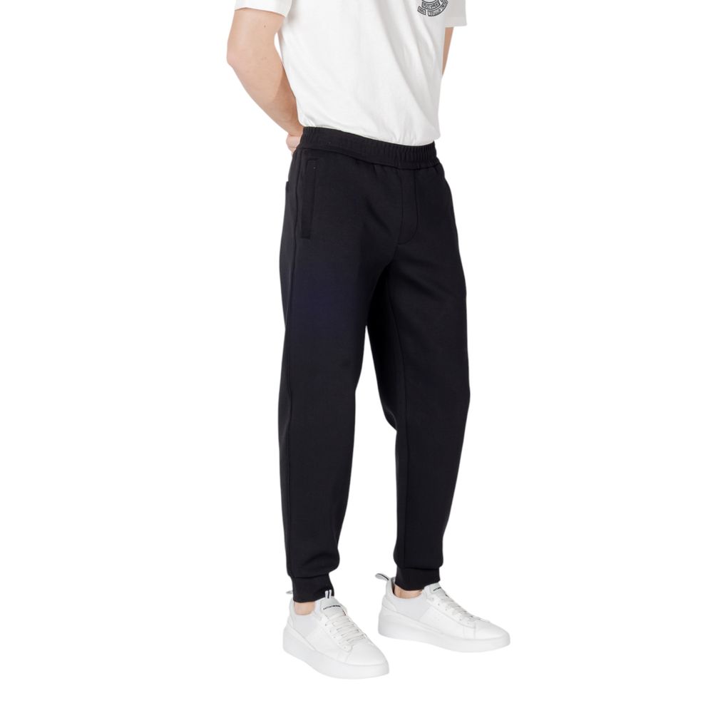 Black Cotton Joggers Workout Pant