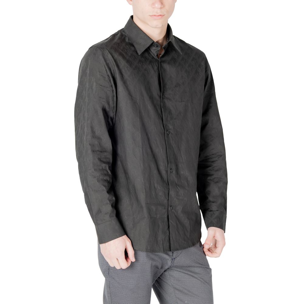 Black Cotton Shirt