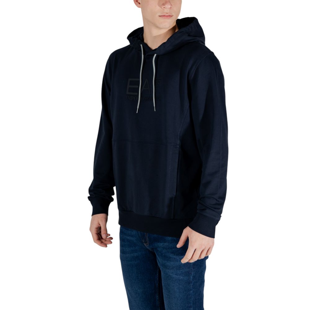 Blue Cotton Hoody