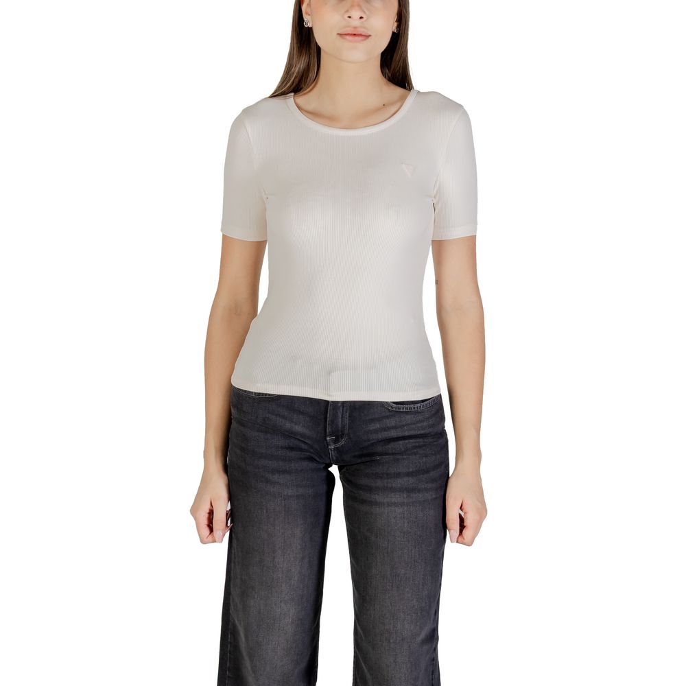 Pink Polyamide T-Shirt