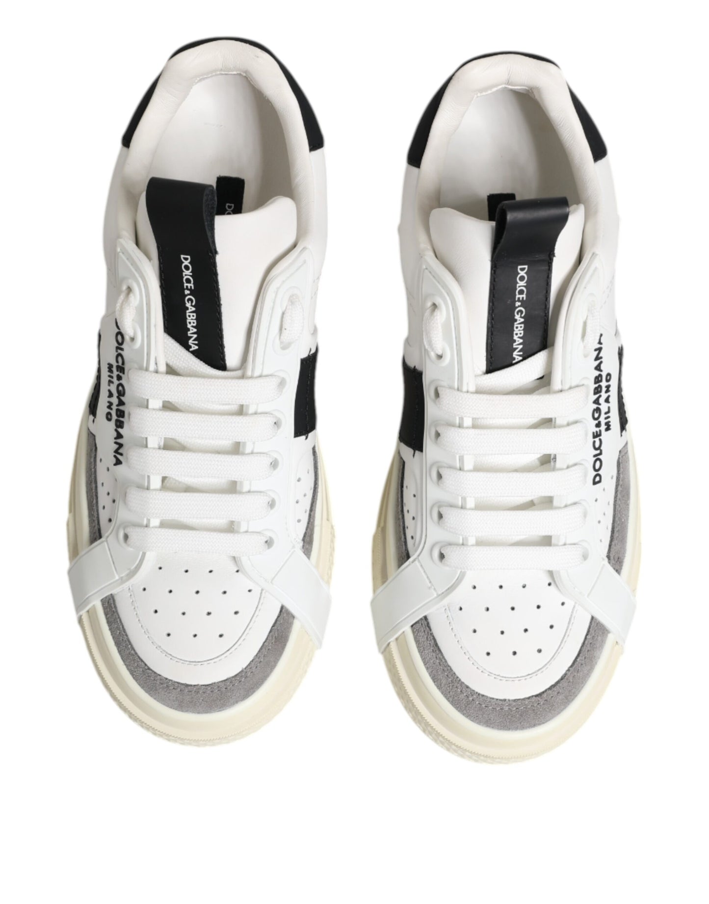 White Leather Custom 2.Zero Sneakers Shoes