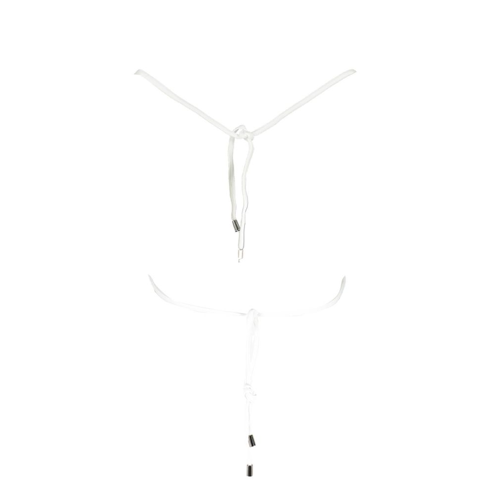 Karl Lagerfeld White Elastane Swimwear