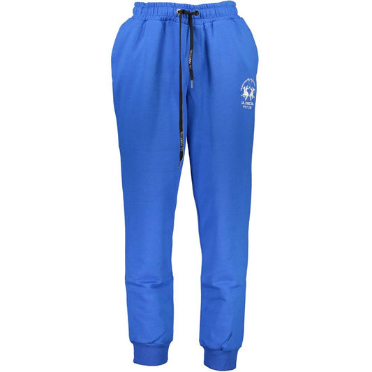 La Martina Blue Cotton Men's Sweatpant