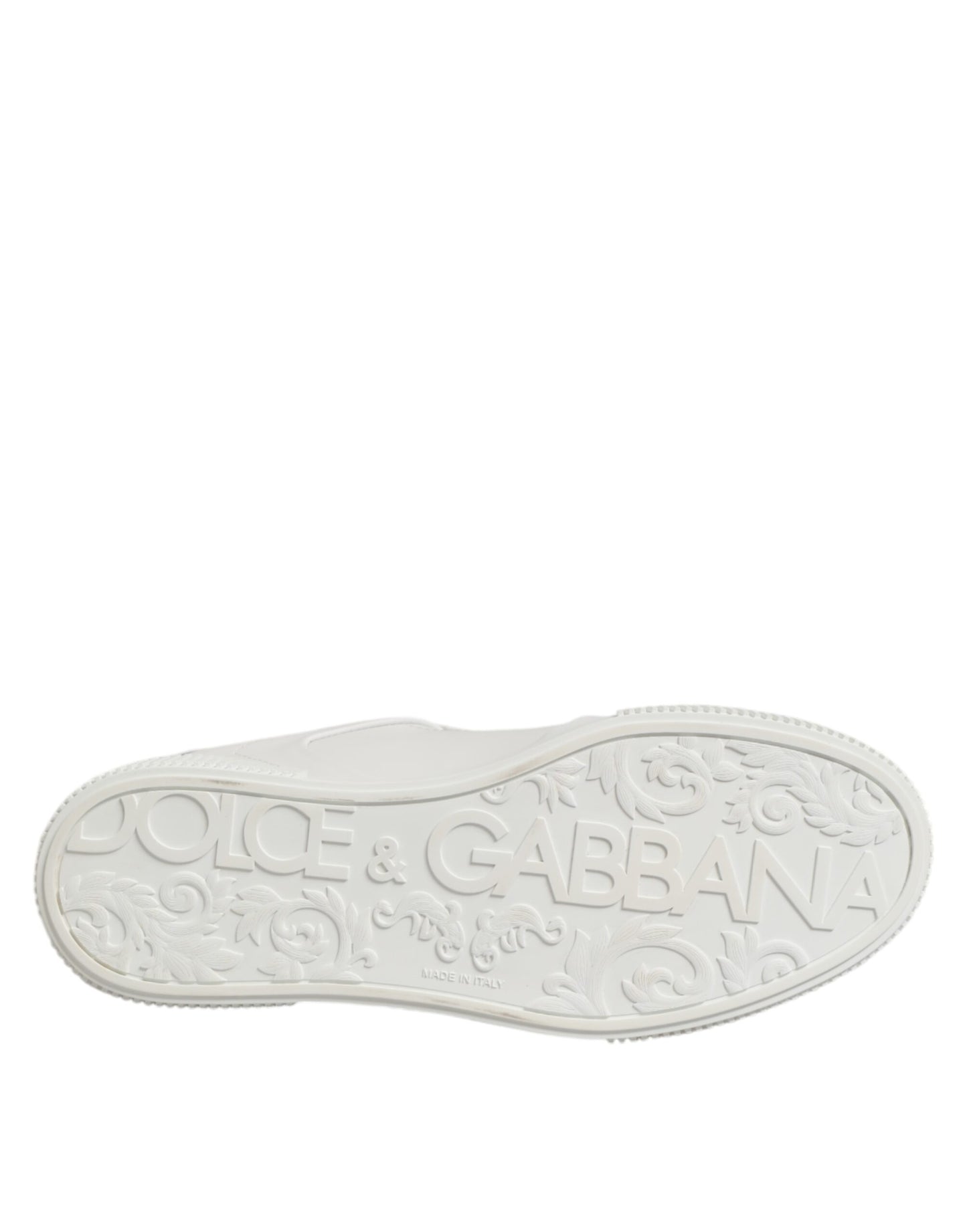 White Miami Leather Low Top Sneakers Shoes