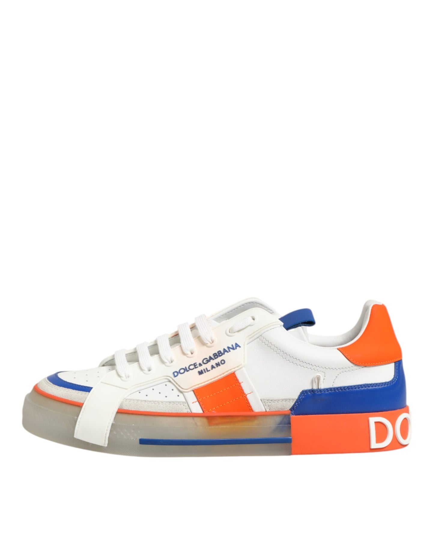 Multicolor Leather Low Top Men Sneakers Shoes