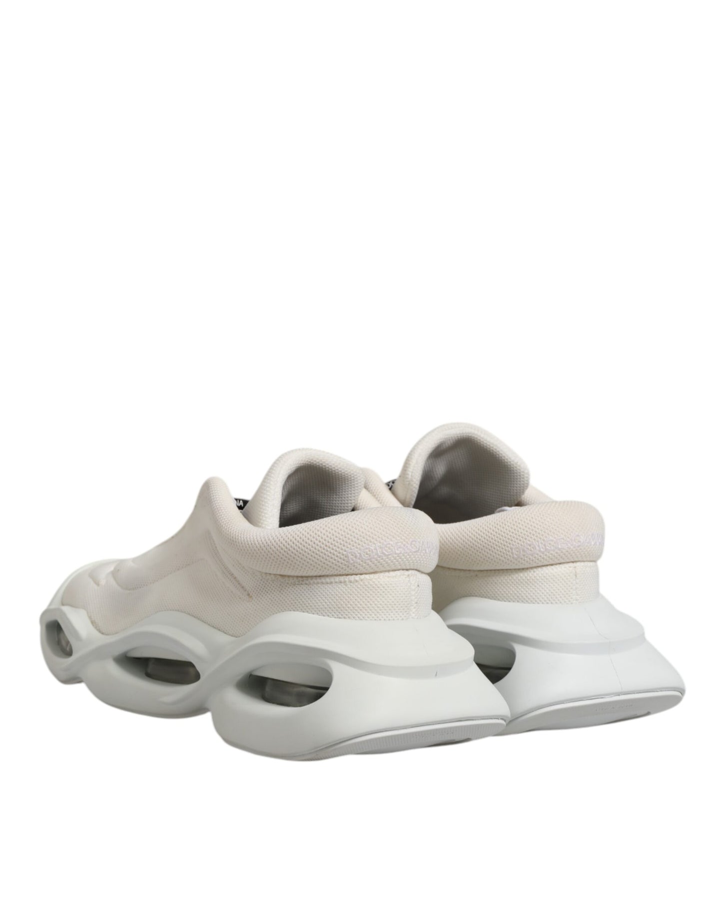 White Lace Up Wave Low Top Men Sneaker Shoes