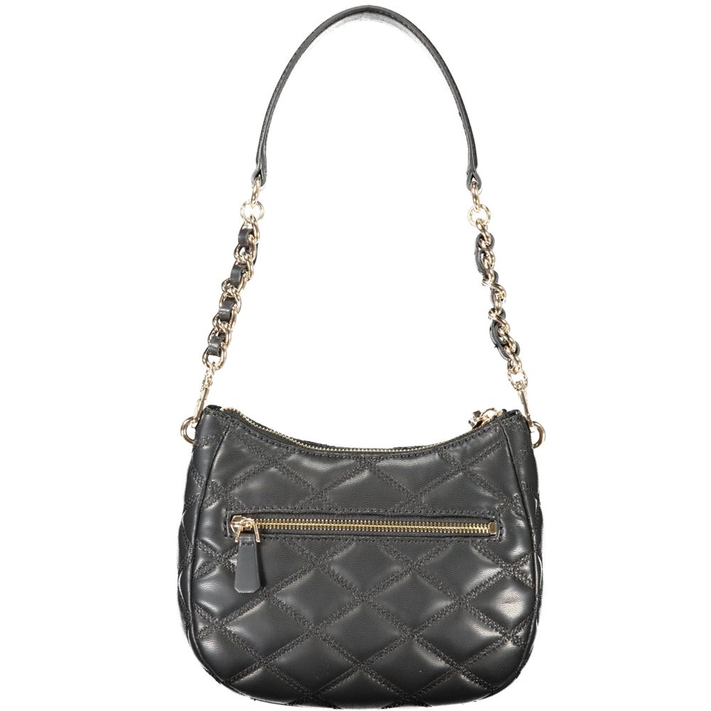 Guess Jeans Black Polyurethane Women Handbag