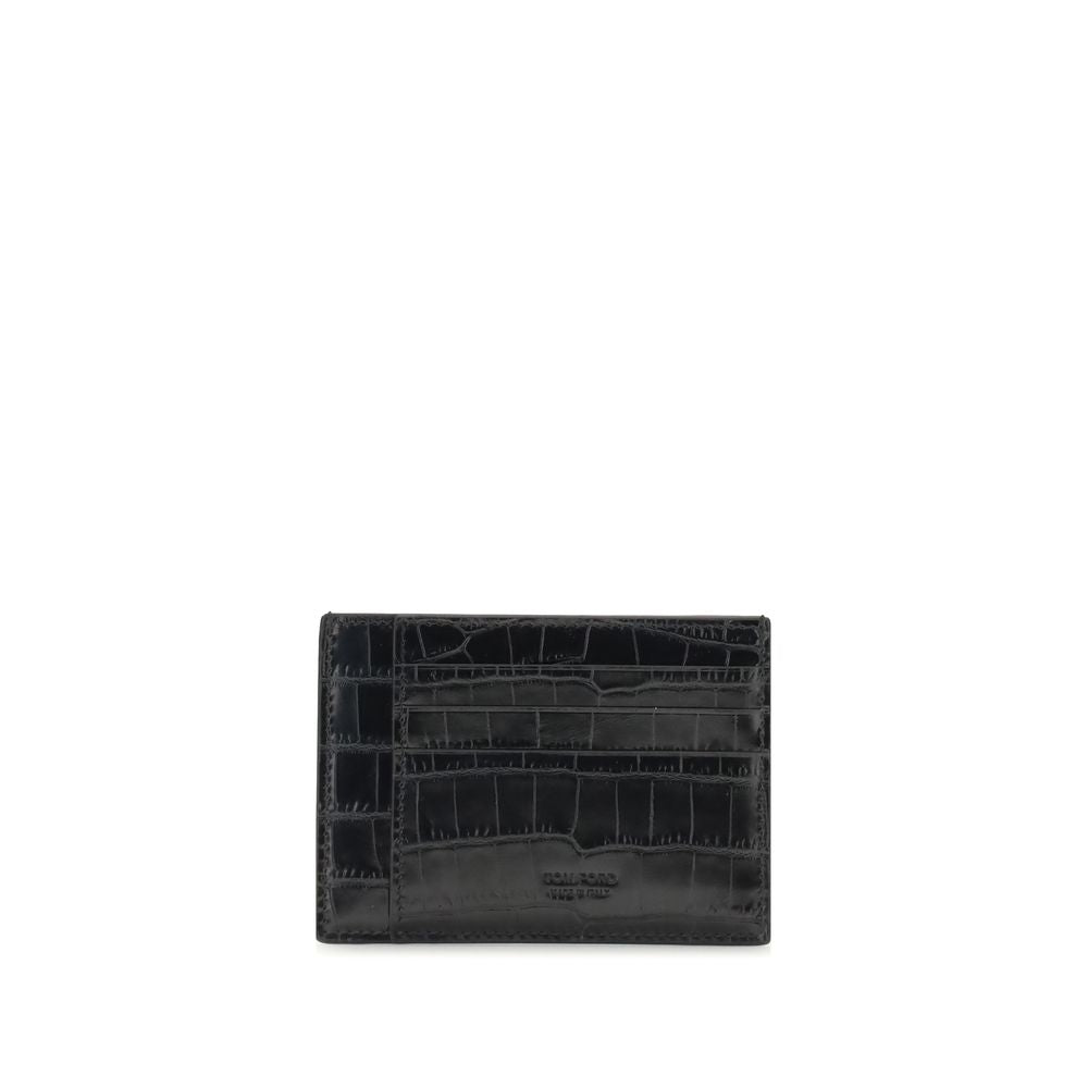 Croco leather Card Holder