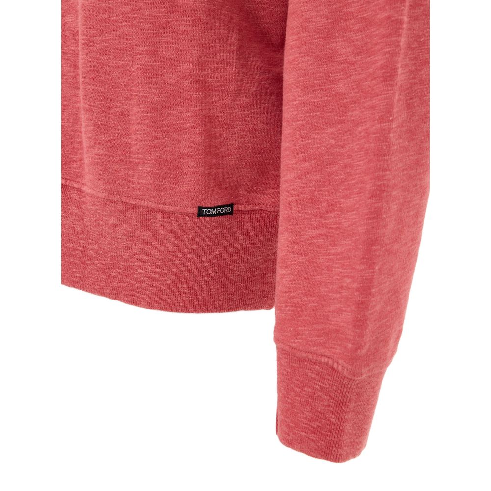 Red Cotton Hoody