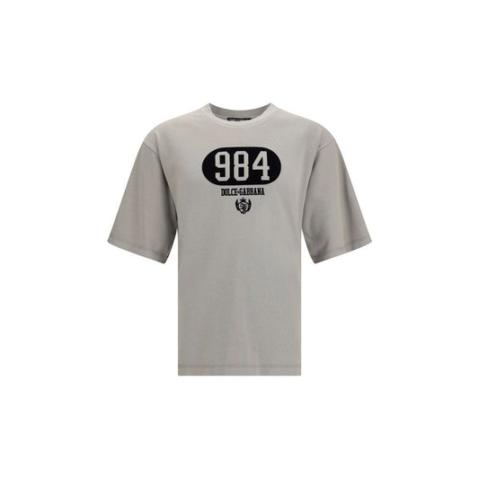 Cotton T-Shirt with raised front logo