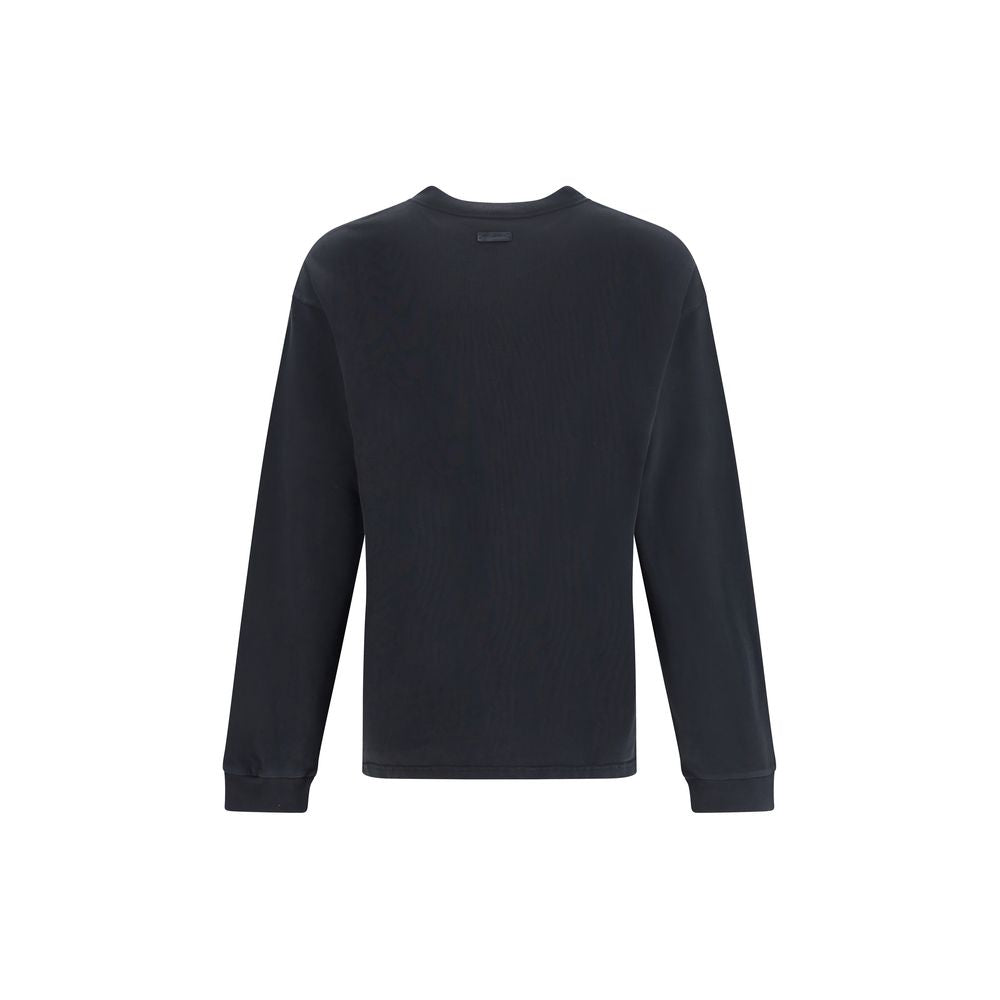 Long-Sleeve Crew Neck Sweater