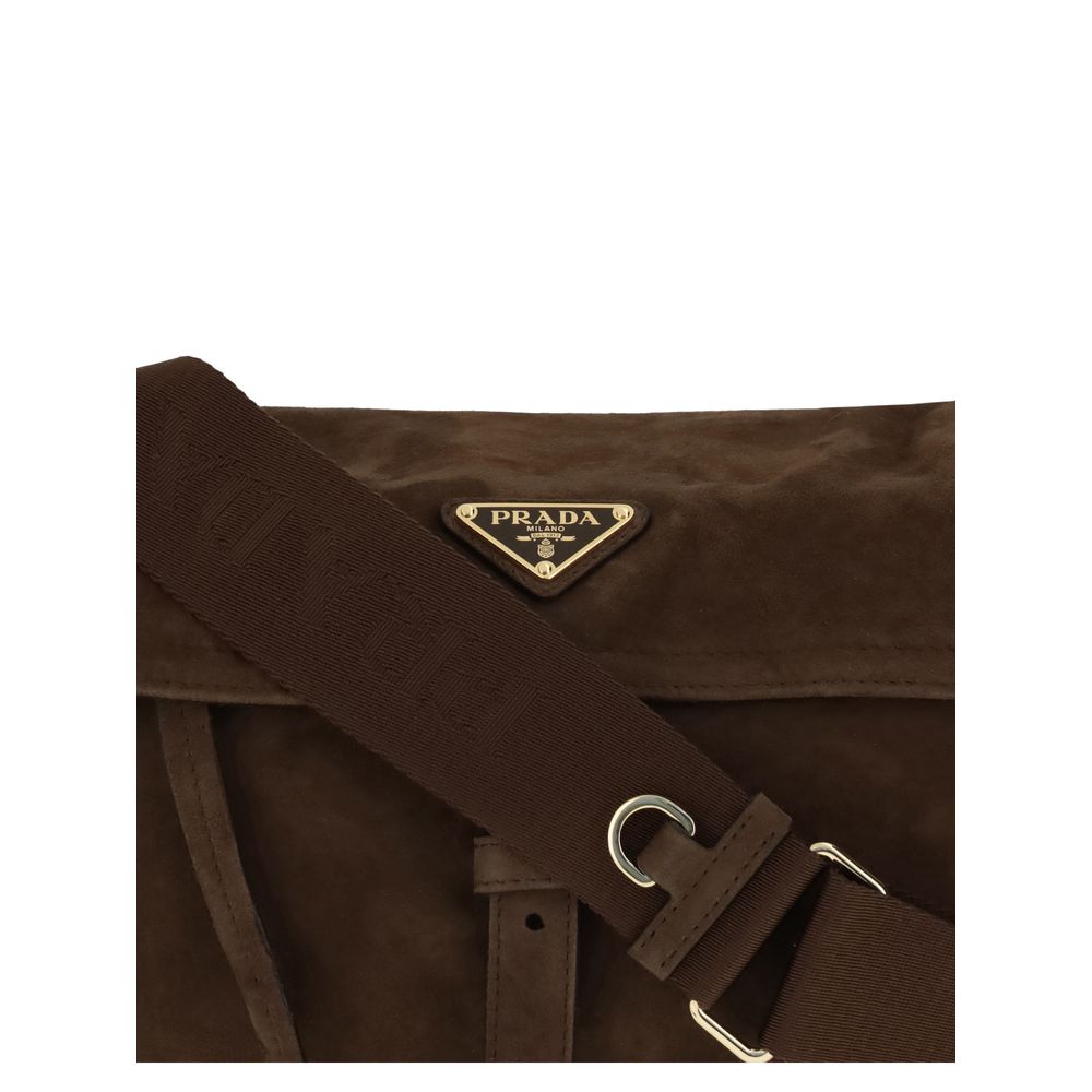 Explore medium Suede Shoulder Bag