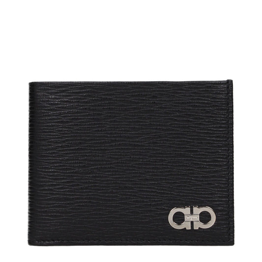 Black Leather Wallets