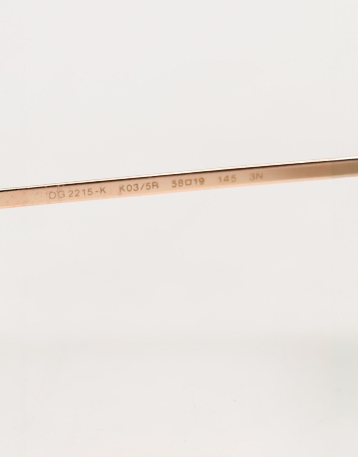 Dolce & Gabbana DG2215K Gold Metal Round Shades Eyewear Sunglasses