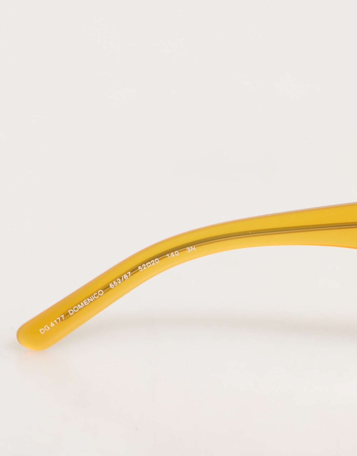 Dolce & Gabbana DG4177 Honey Acetate Black Tinted Lenses Sunglasses