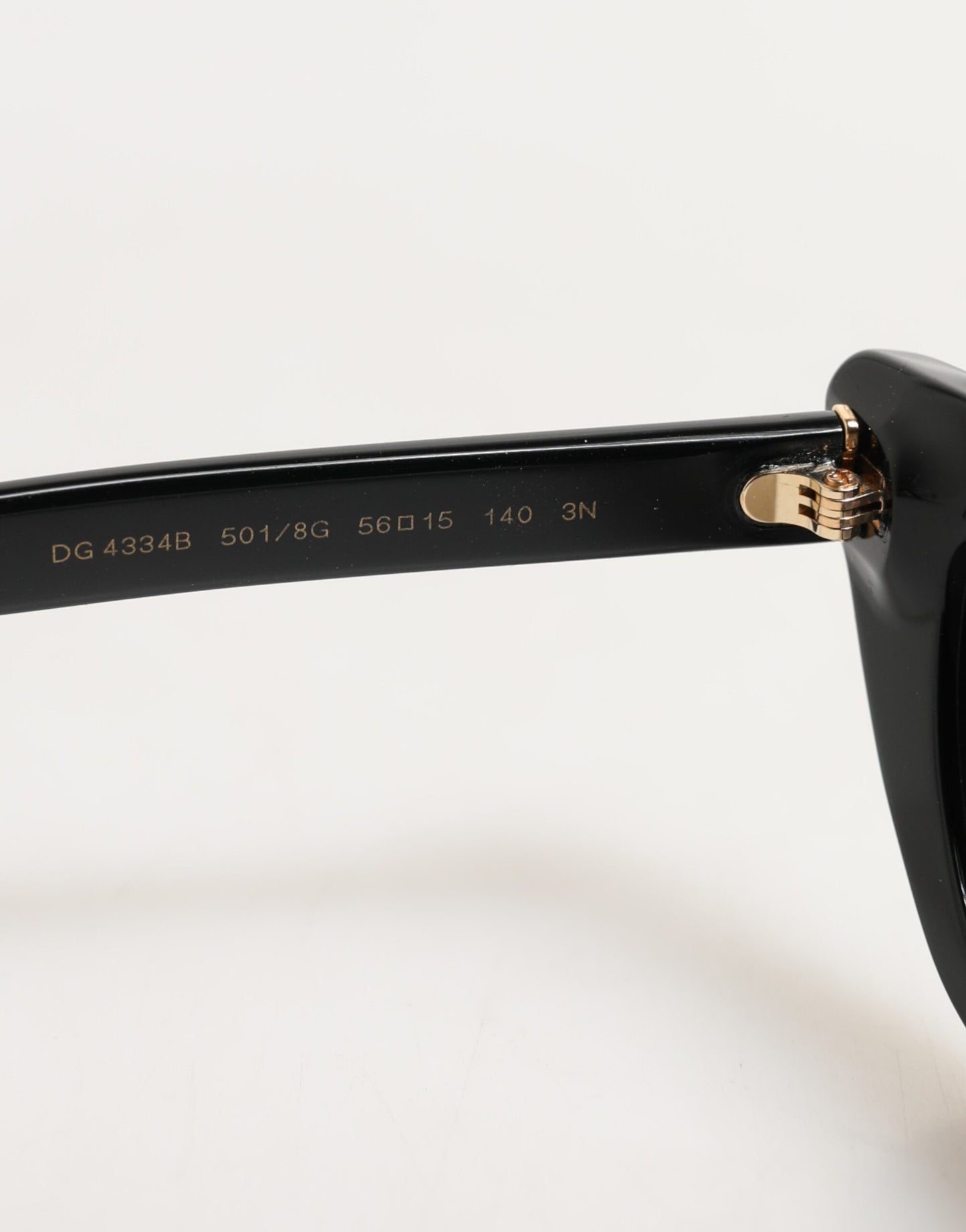 Dolce & Gabbana Black Re-Edition DNA Cat-Eye Frame Sunglasses