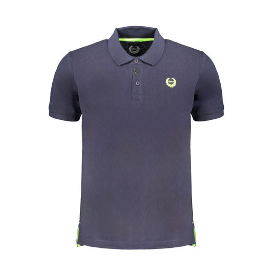 Gianmarco Venturi Blue Cotton Men's Polo Shirt