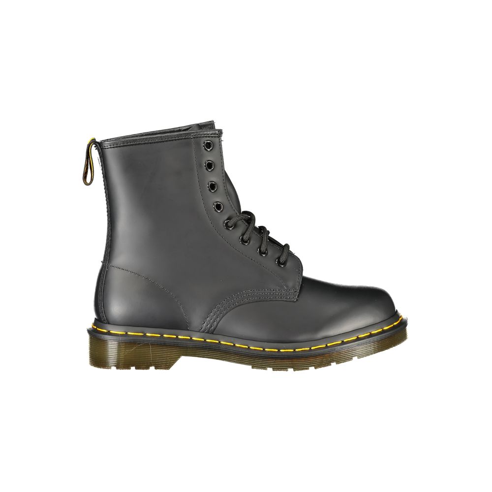 Dr. Martens Black Leather Unisex Ankle Boot