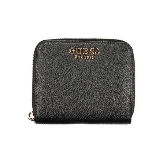 Guess Jeans Nero Poliuretano Women Wallet